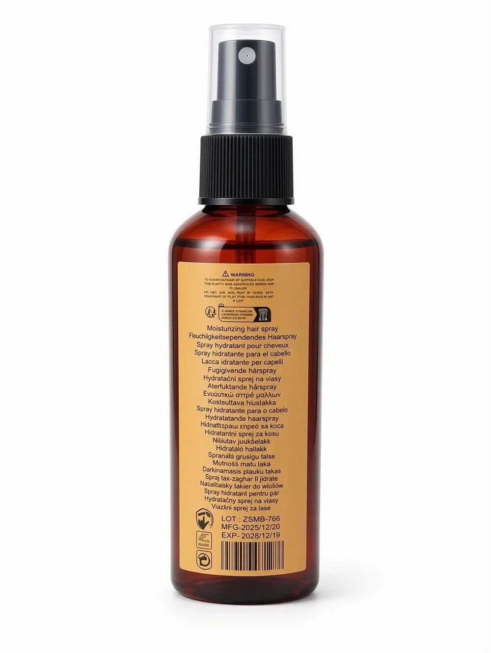 SUMVX Ginger Hair Care Spray 3-in-1 Leave-In Rosemary Batana Oil 100ml